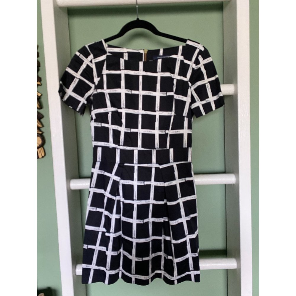 French Connection basket weave design dress